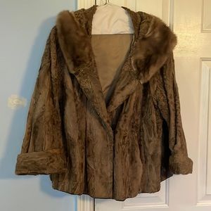 Women's Brown  Fur Coat